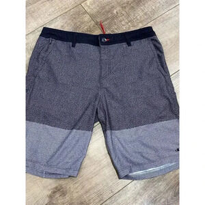 O'Neal Men's Striped Bermuda Board Shorts Black Size 36 Casual